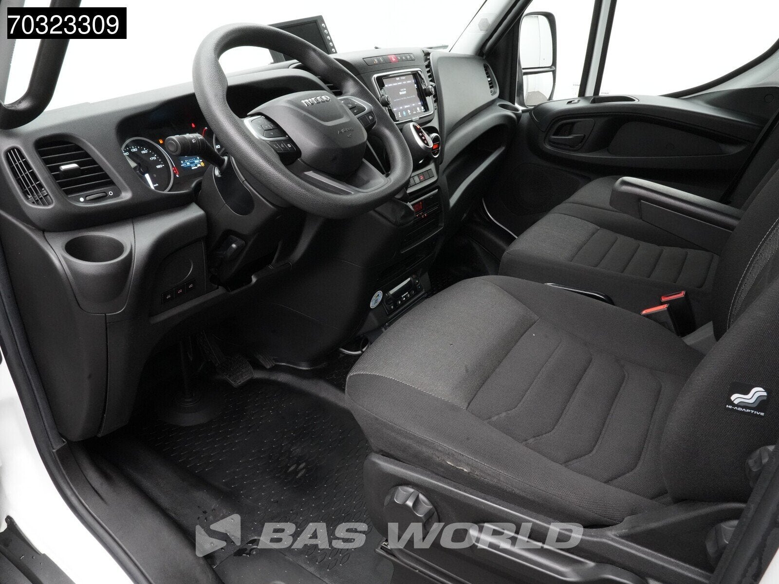 Iveco Daily 72C21 3.0L Automaat Lamberet Laadklep Koelwagen, Automaat, Stof, Gebruikt, Euro 6