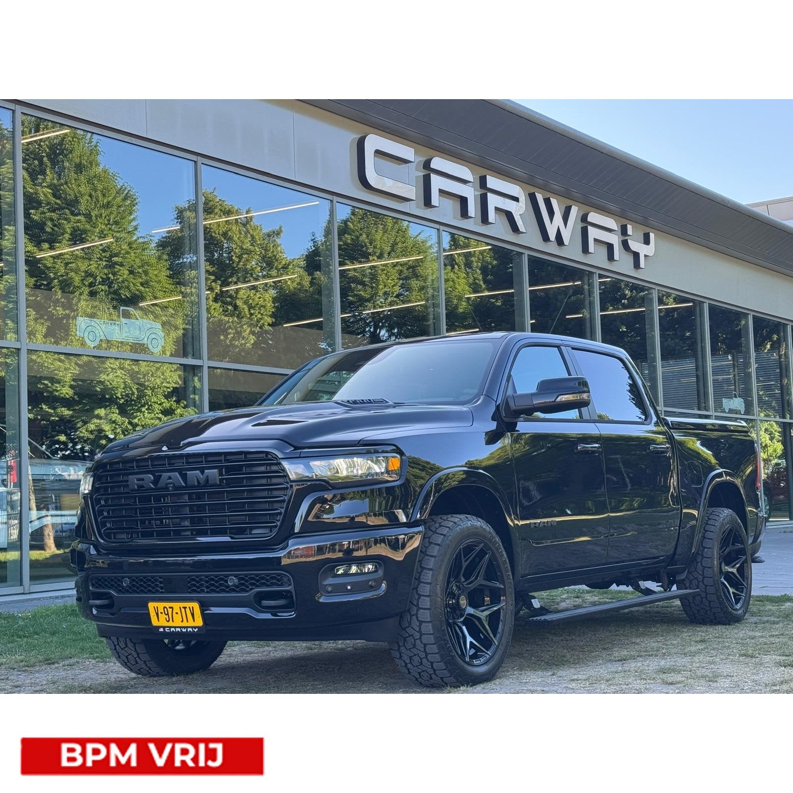 Dodge Ram 1500 2025 Laramie full spec. luchtvering, Pano, pa, Auto's, Automaat, Dealer onderhouden, Gebruikt, 2993 cc