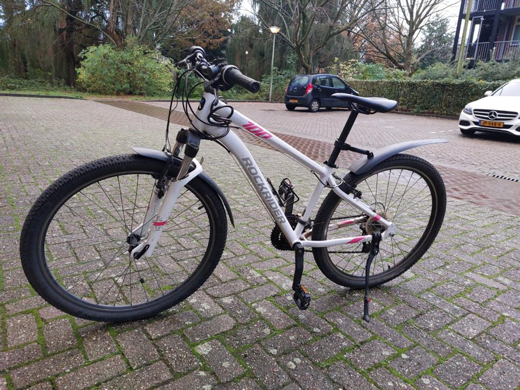 Rockrider ST100 Mountainbike - Dames/Meisjes, Gebruikt, Velgrem, Dames, Ophalen