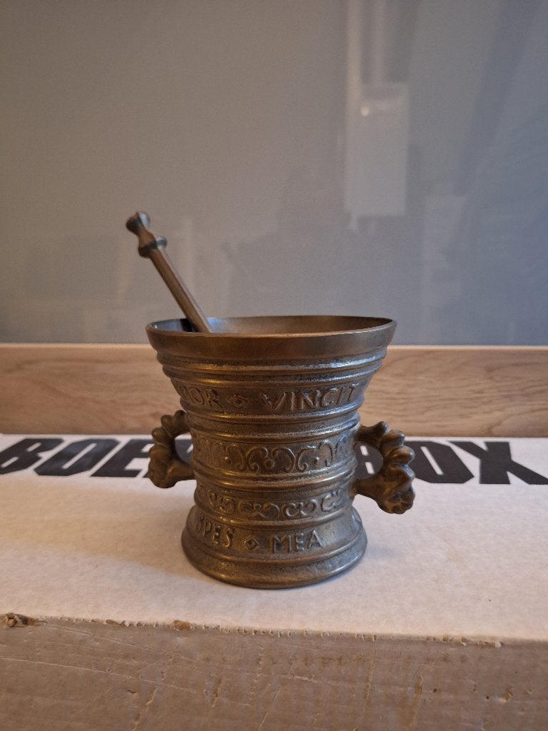 Vijzel met Stamper - Decoratief en Functioneel, Ophalen, Koper
