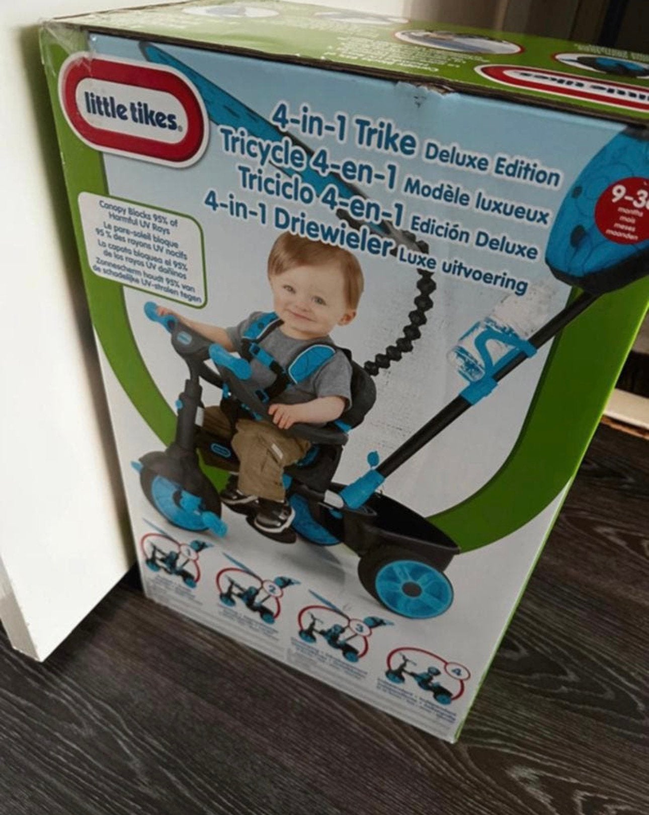 Driewieler little tikes 4in1, Ophalen, Nieuw, Duwstang