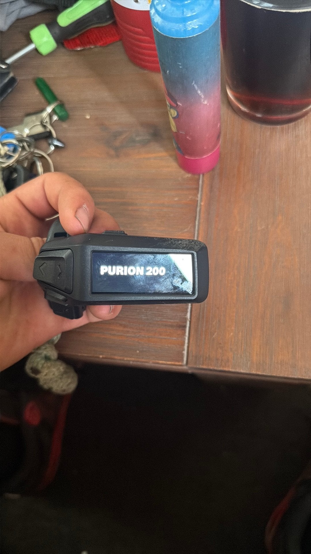 Purion 200, Ophalen, Gebruikt