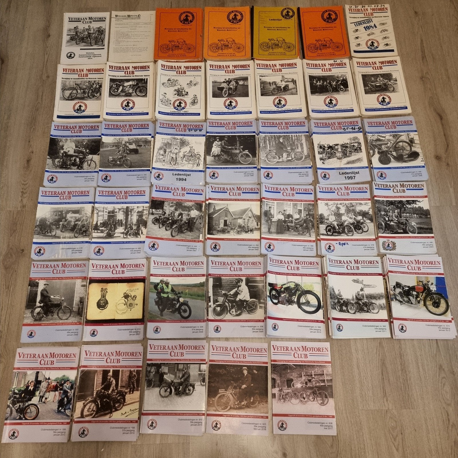 Veteraan Motoren Club grote partij Jaargangen, Ophalen of Verzenden, Gelezen, Algemeen