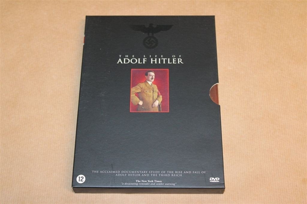 The Life of Adolf Hitler DVD — WOII Documentaire, Alle leeftijden, Ophalen of Verzenden, Zo goed als nieuw, Natuur