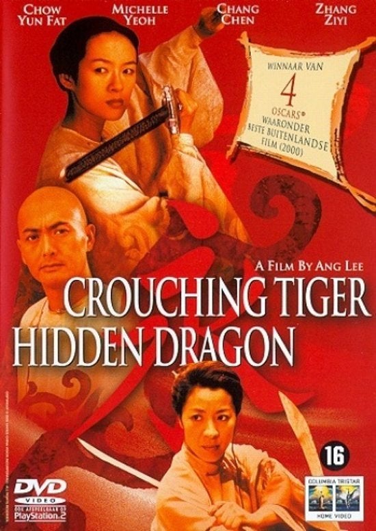 DVD Crouching tiger hidden dragon ( 1 keer bekeken), Vanaf 9 jaar, Ophalen of Verzenden, Zo goed als nieuw, Actie