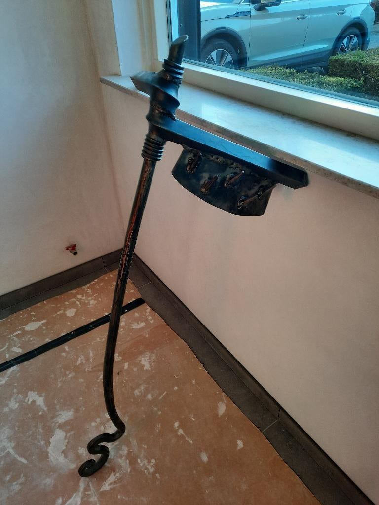 Handgesmeede kapstok, Overige materialen, 100 tot 150 cm, Zo goed als nieuw, Ophalen