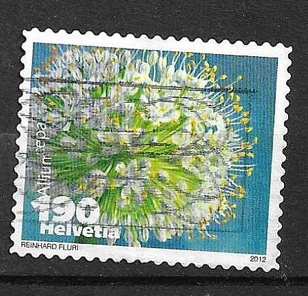 ZWITSERLAND 2012-voor agecfd 0.10, Ophalen of Verzenden, Gestempeld