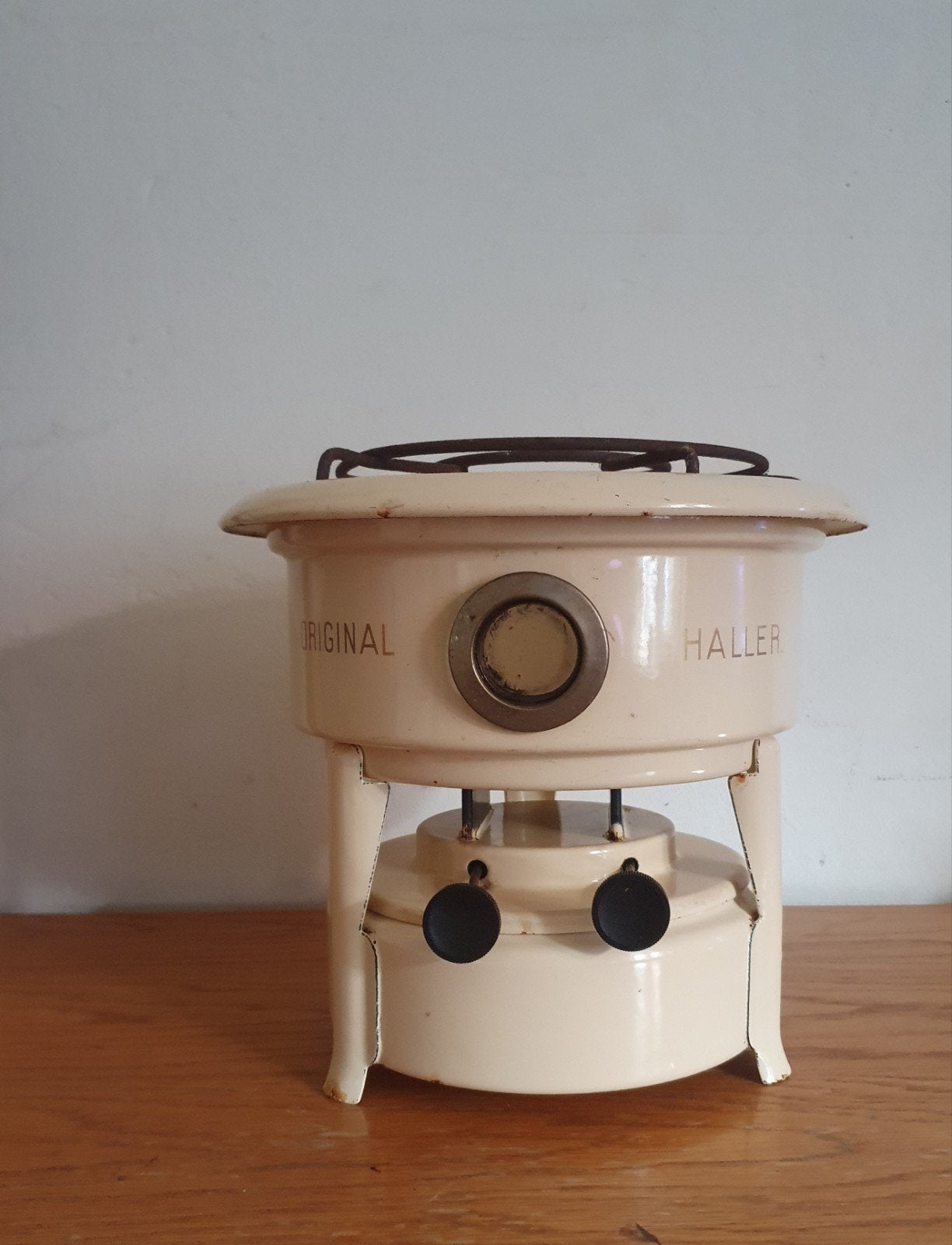 Vintage Haller Original Petroleumkachel - Kampeerbrander, Ophalen of Verzenden