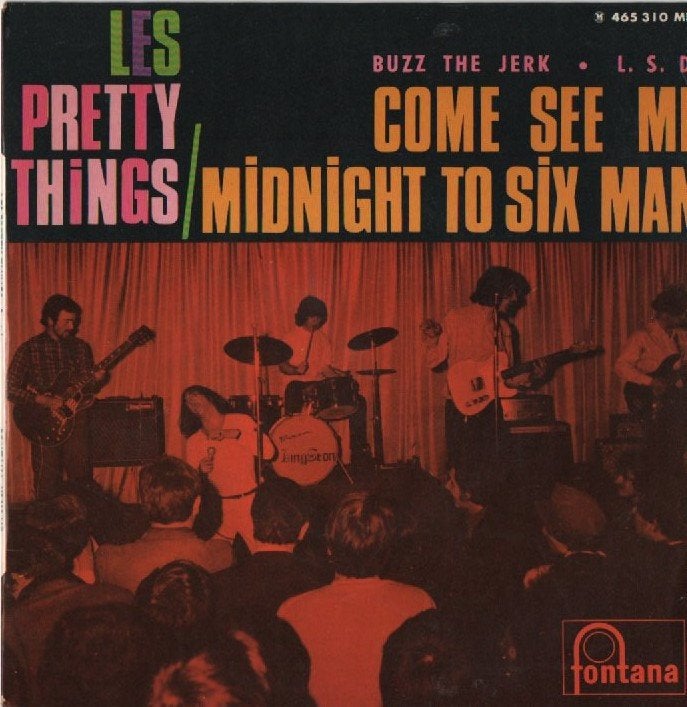 Pretty Things EP "Come See Me + 3" [Frankrijk-1966], Cd's en Dvd's, Vinyl Singles, Verzenden, 7 inch, EP, Rock en Metal