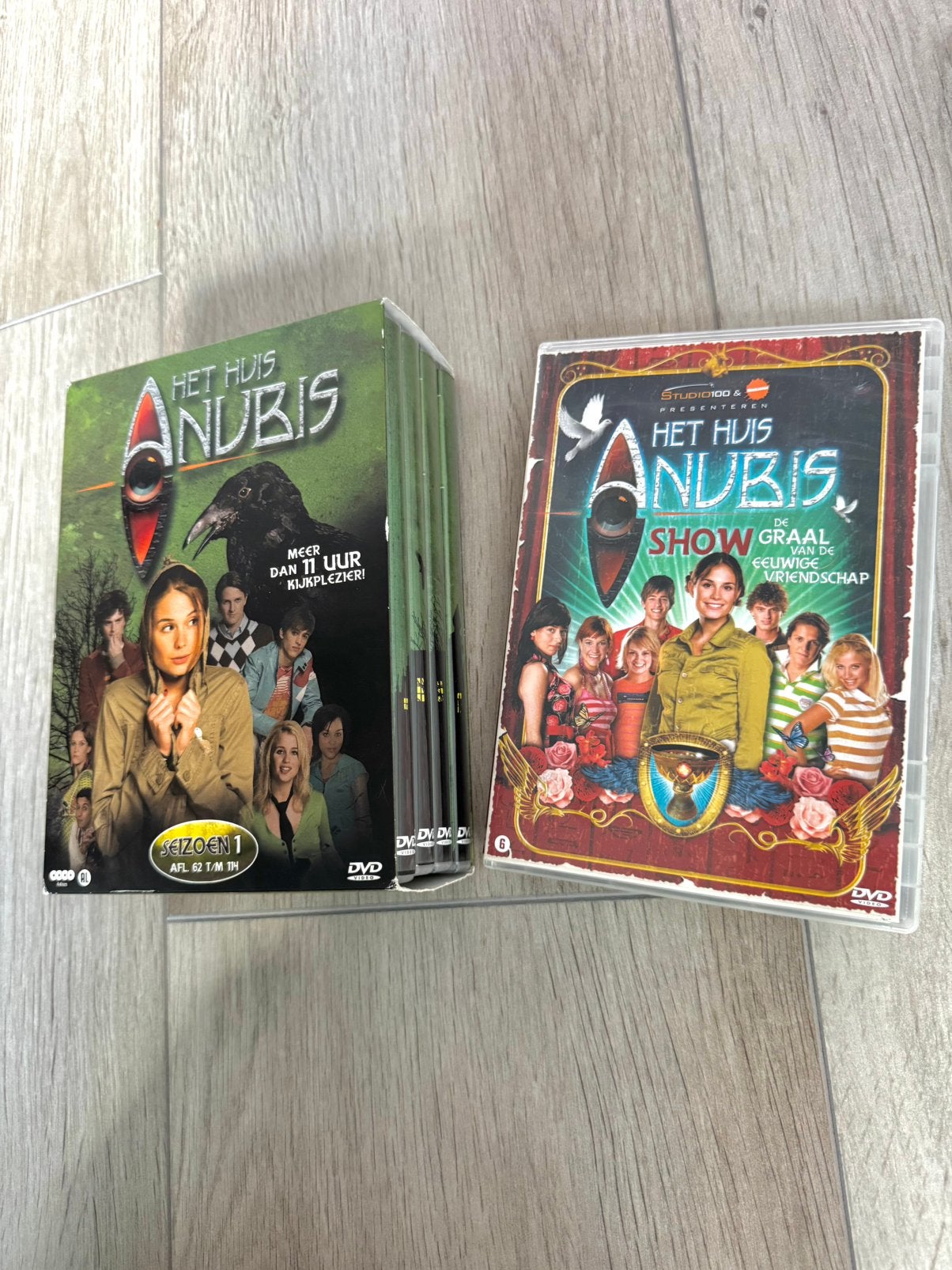 Huis anubis seizoen 1 dvd box, Ophalen of Verzenden, Zo goed als nieuw