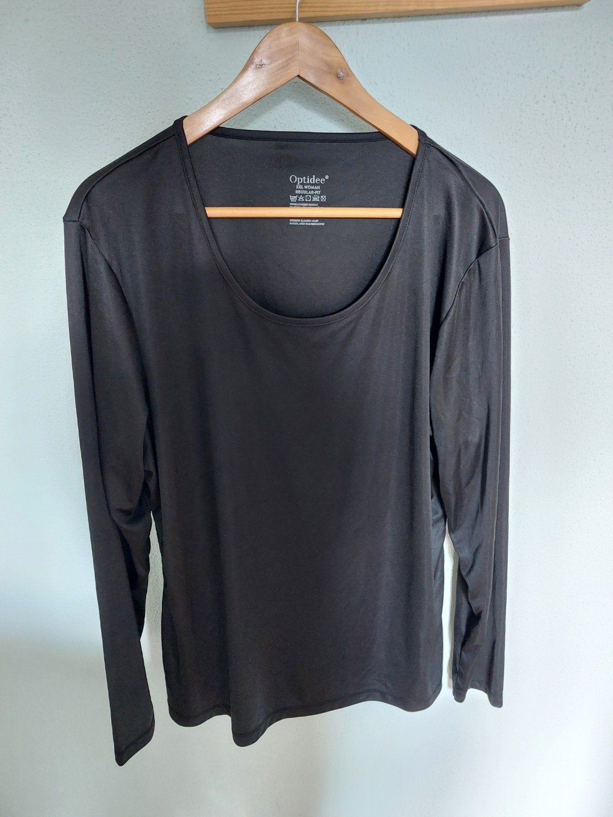 Optidee Zwarte 3-delige Pyjamaset XXL Woman Regular-Fit, Optidee, Ophalen of Verzenden, Zo goed als nieuw, Maat 46/48 (XL) of groter