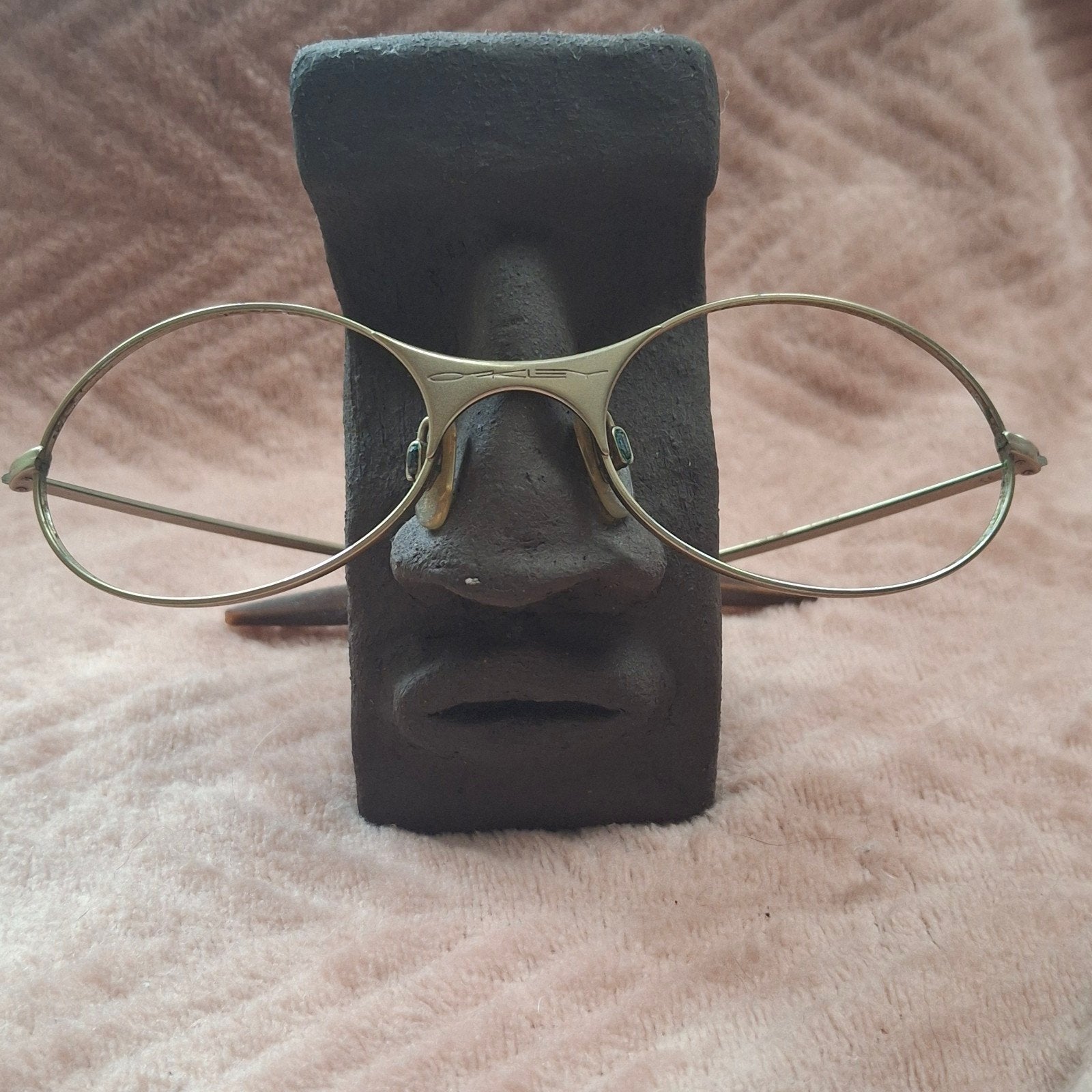 Vintage Oakley zonnebril frame., Gebruikt, Beige, Ophalen of Verzenden, Oakley