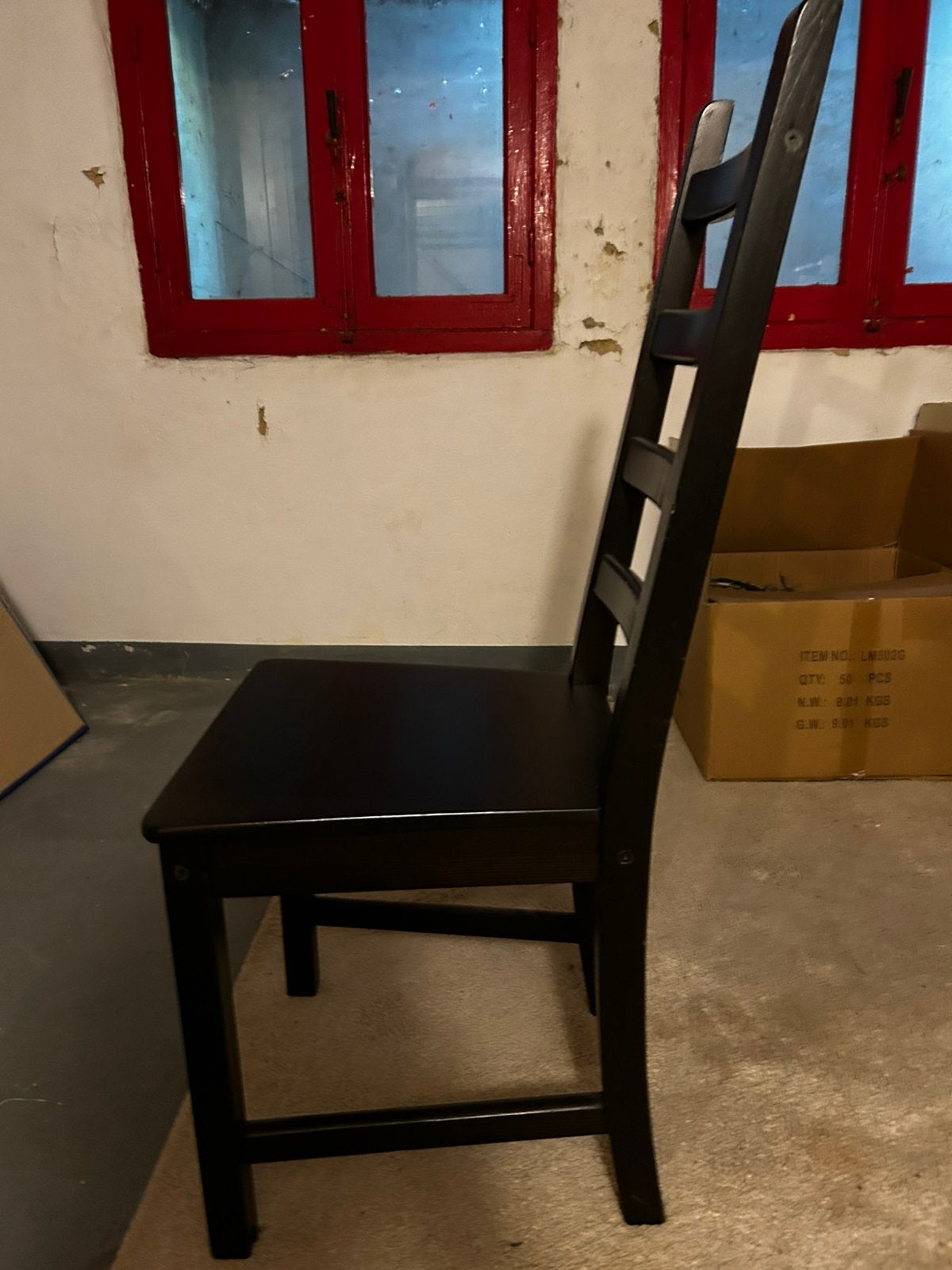 Eetkamerstoel 6x, Audio, Tv en Foto, Televisiebeugels, Ophalen, Gebruikt