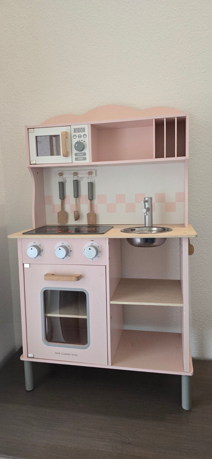 Roze speelgoed keukentje, Kinderen en Baby's, Ophalen, Zo goed als nieuw