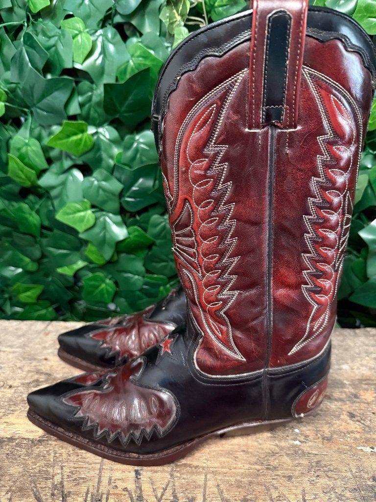prachtige vintage laarzen van Sendra maat 42 (maat 8,5), Sendra, Overige kleuren, Boots, Ophalen of Verzenden