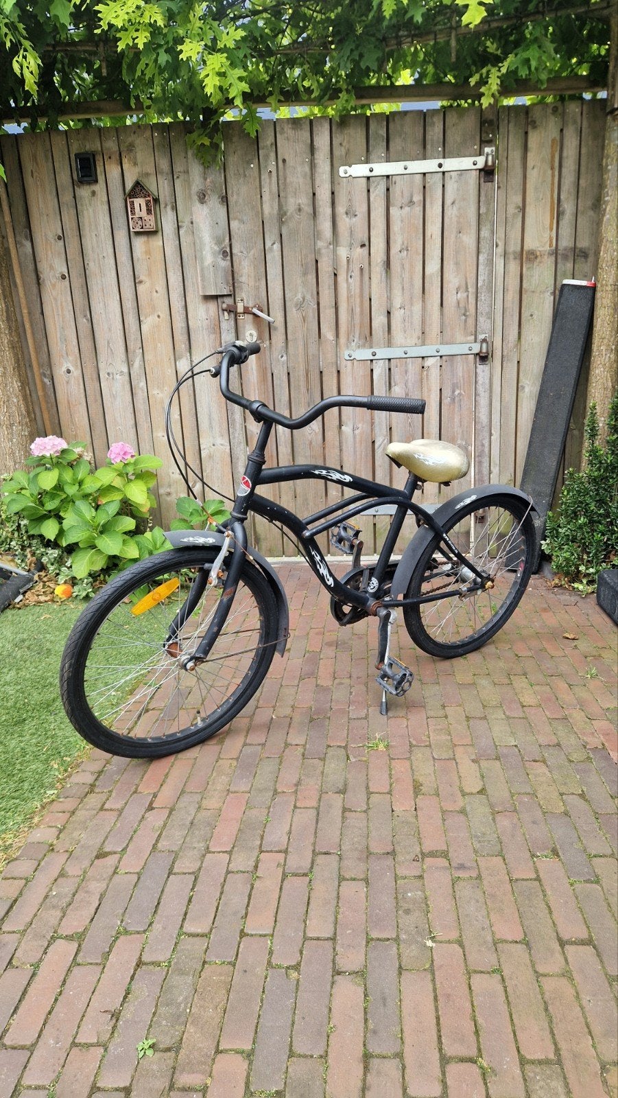 Beachcruiser 22 inch - Stoere fiets voor jongens en meiden, Fietsen en Brommers, Fietsen | Jongens, Ophalen, 22 inch, Gebruikt