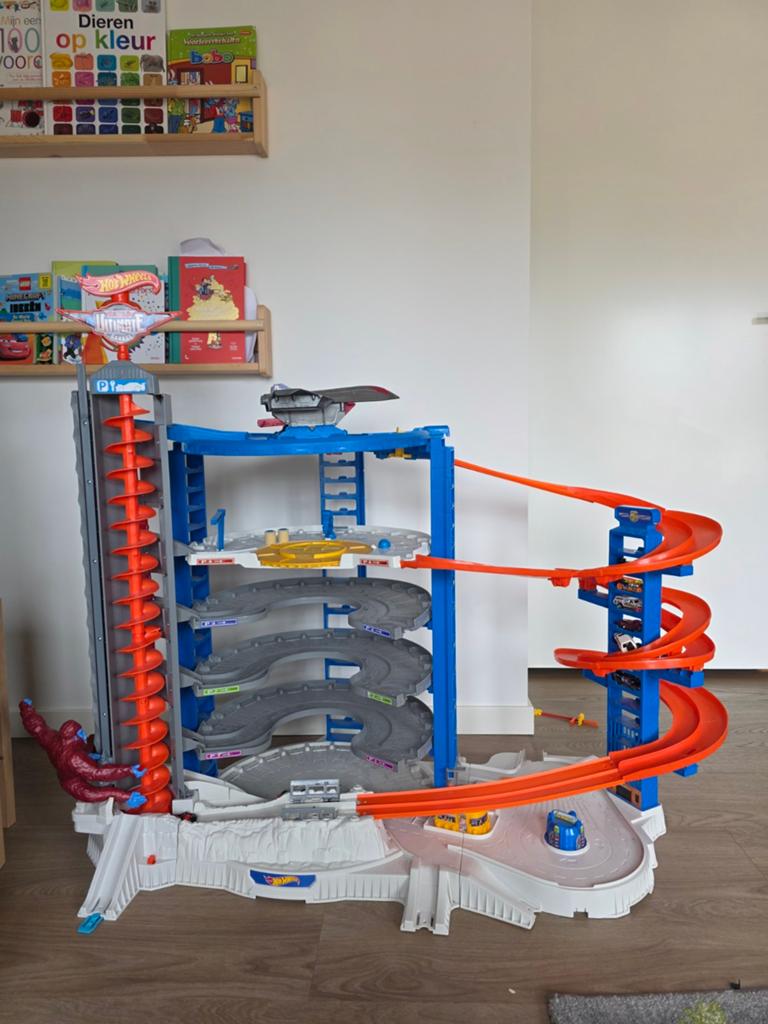 Hot Wheels Super Ultimate Garage - Grote Parkeergarage, Ophalen, Gebruikt