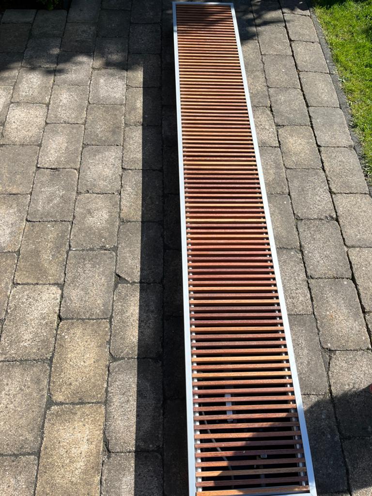 Complete convectorput Jaga 34x250cm inbouwdiepte maar 14,5cm, Ophalen, Minder dan 30 cm, Hoog rendement (Hr), Overige typen