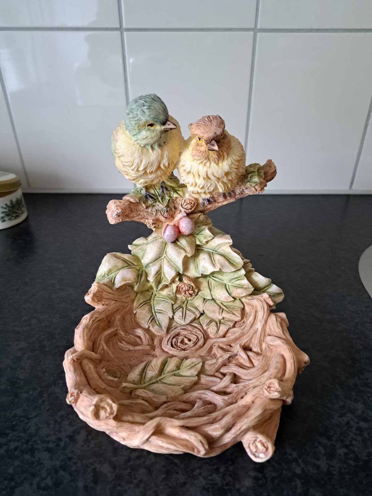 Vogel waterbakken kunststof 20x13x18cm, Ophalen, Zo goed als nieuw, Kunststof