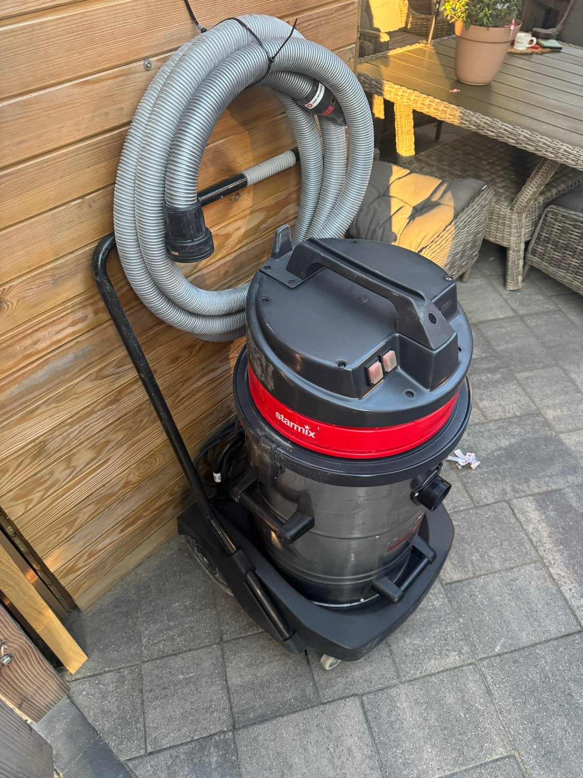 Starmix GS 3078 PZ Industriële Stofzuiger NIEUWPRIJS: €1100, Ophalen, Gebruikt