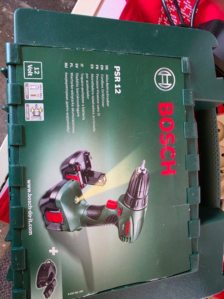 Bosch schroefmachine gebruikt type PSR 12, Ophalen, Gebruikt, Overige typen, Bosch