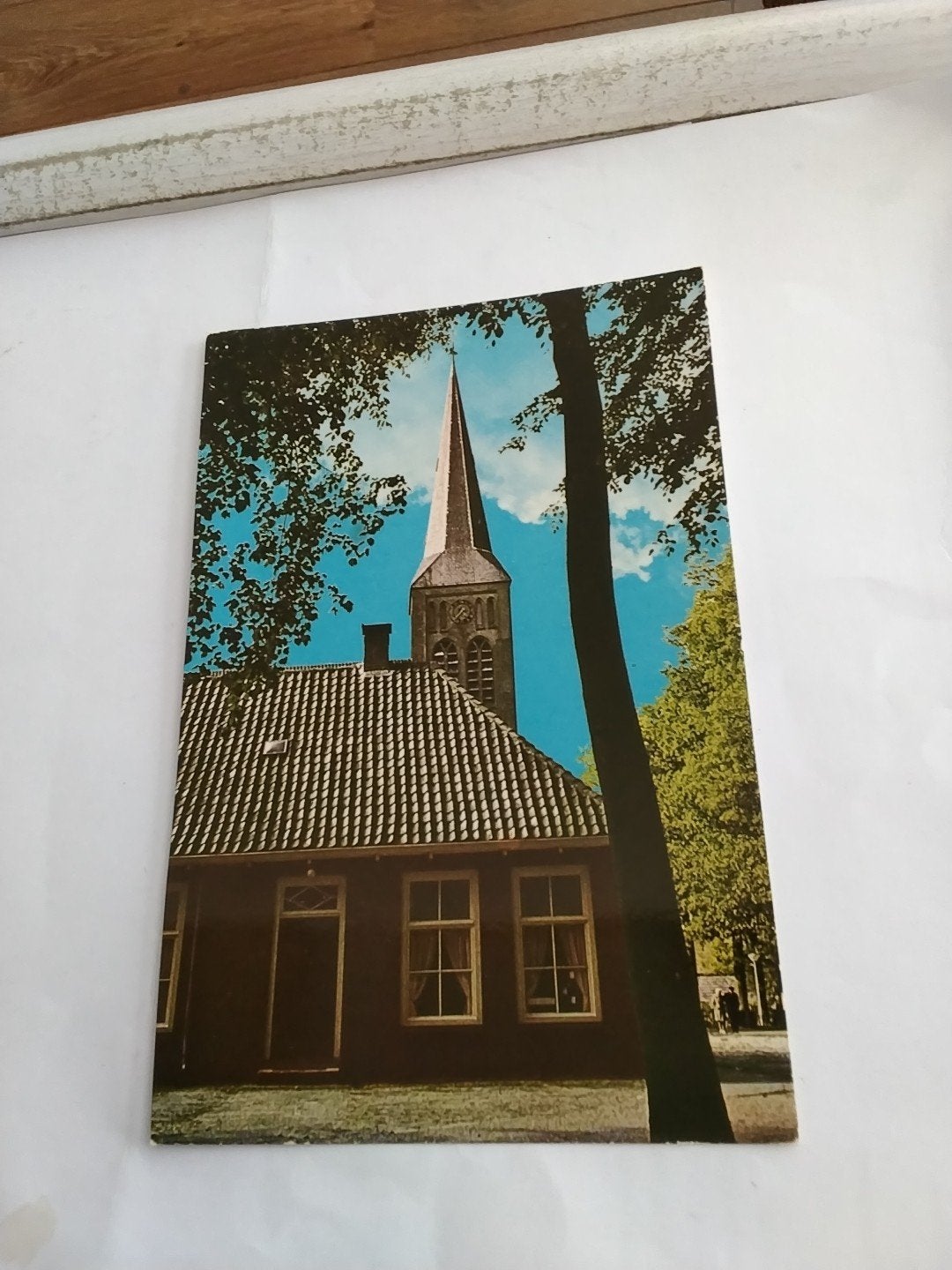 Ansichtkaart Schalkhaar Kerk 1984, Verzamelen, Ophalen of Verzenden, 1980 tot heden, Gelopen, Gelderland