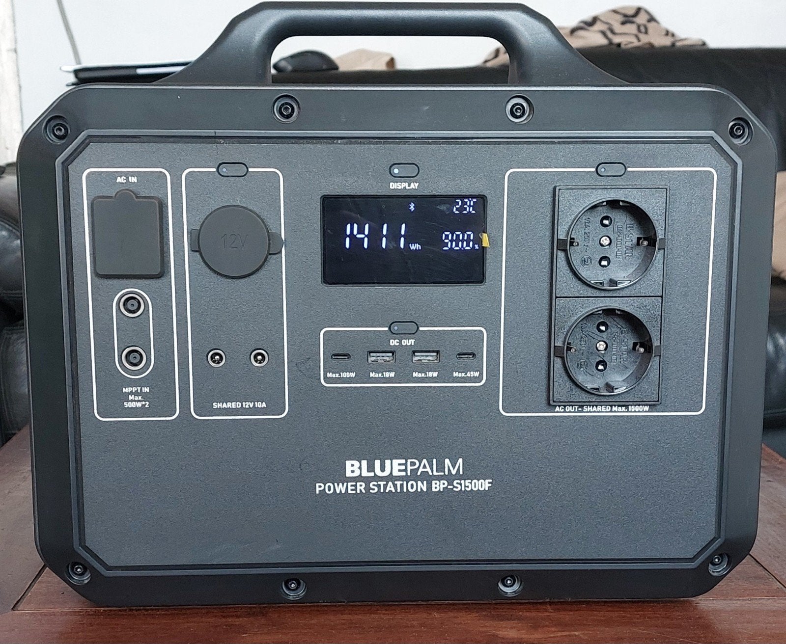 BLUEPALM Powerstation BP-S1500F
1500 watt 1568 Wh, Ophalen, Nieuw
