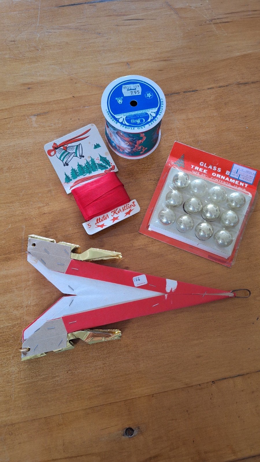 oude kerstversiering nostalgie, Ophalen of Verzenden