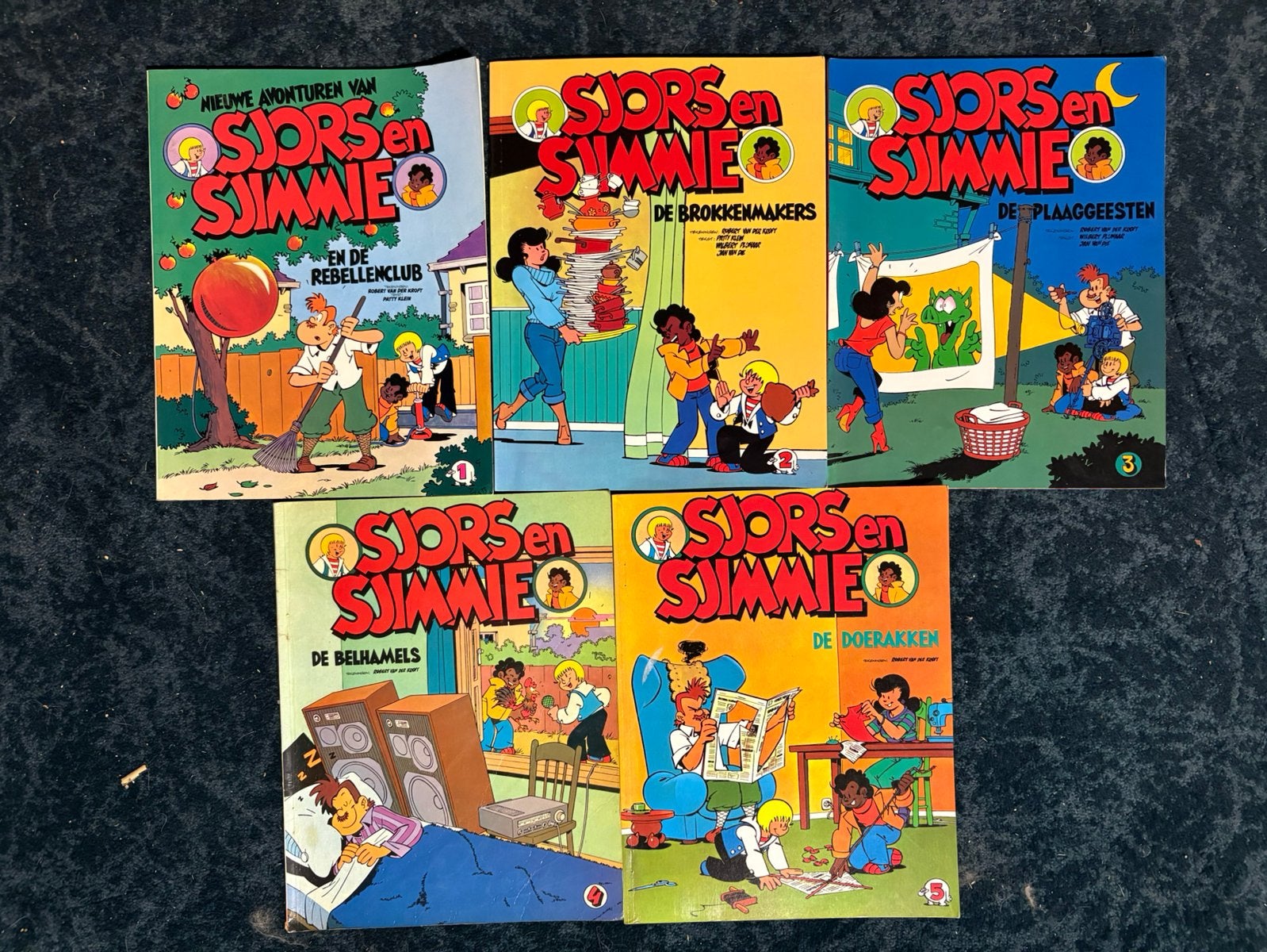 12x Sjors en Sjimmie stripboeken. Jaren 60/70, Ophalen of Verzenden, Meer dan 50 stukjes, Zo goed als nieuw