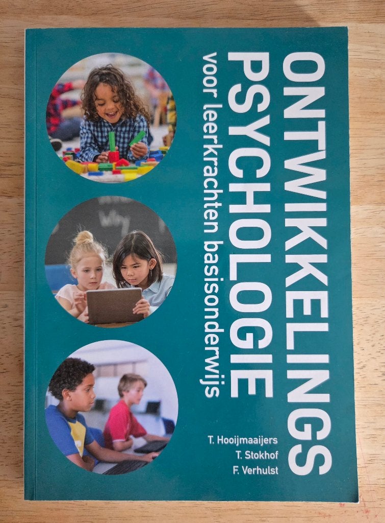 Ontwikkelingspsychologie voor leerkrachten basisonderwijs, Gelezen, HBO, Ophalen of Verzenden, F. Verhulst; T. Stokhof; T. Hooijmaaijers
