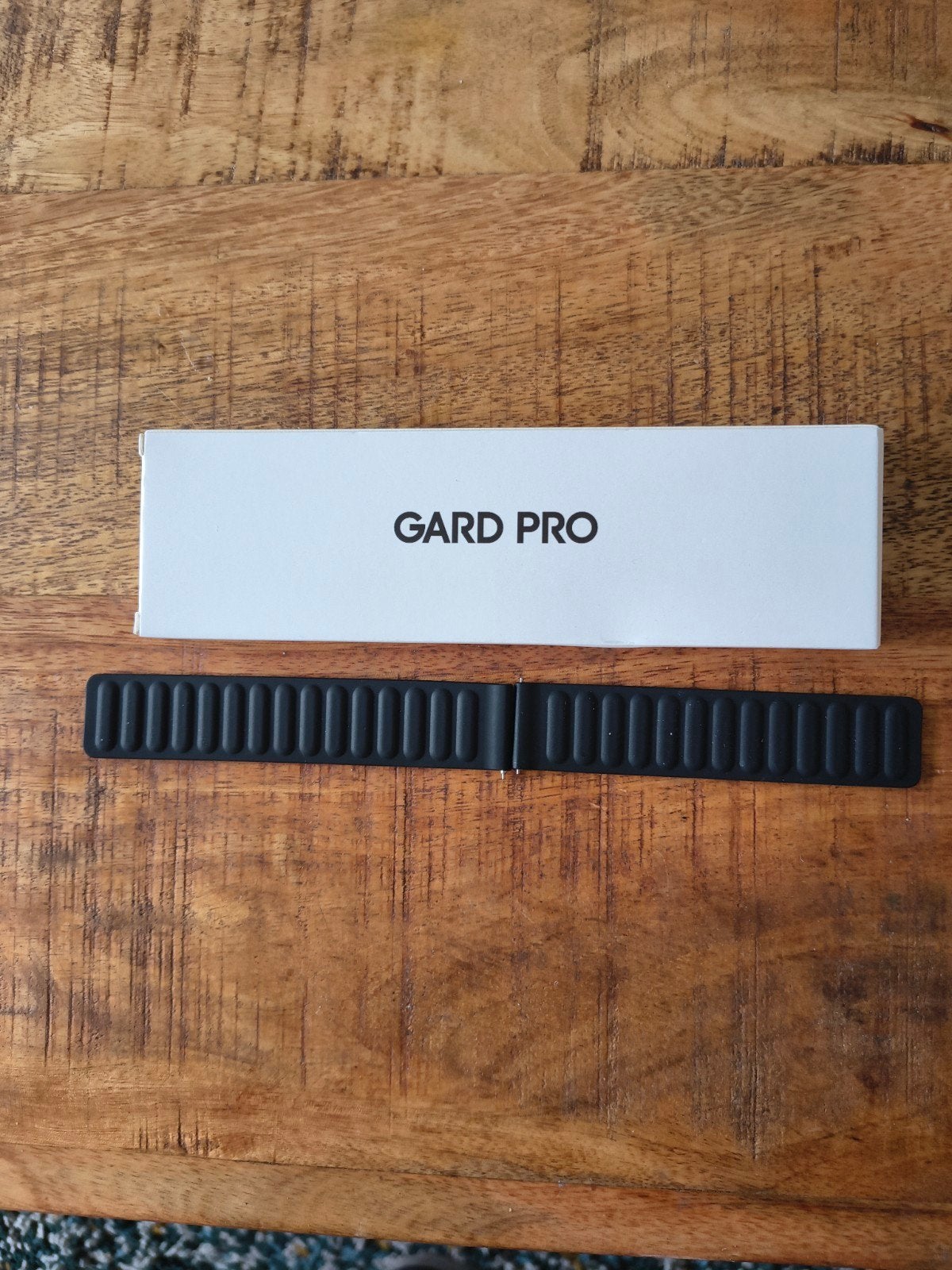 GARD PRO Smartwatch Bandje - Zwart, Zwart, Nieuw, Ophalen of Verzenden, GARD PRO