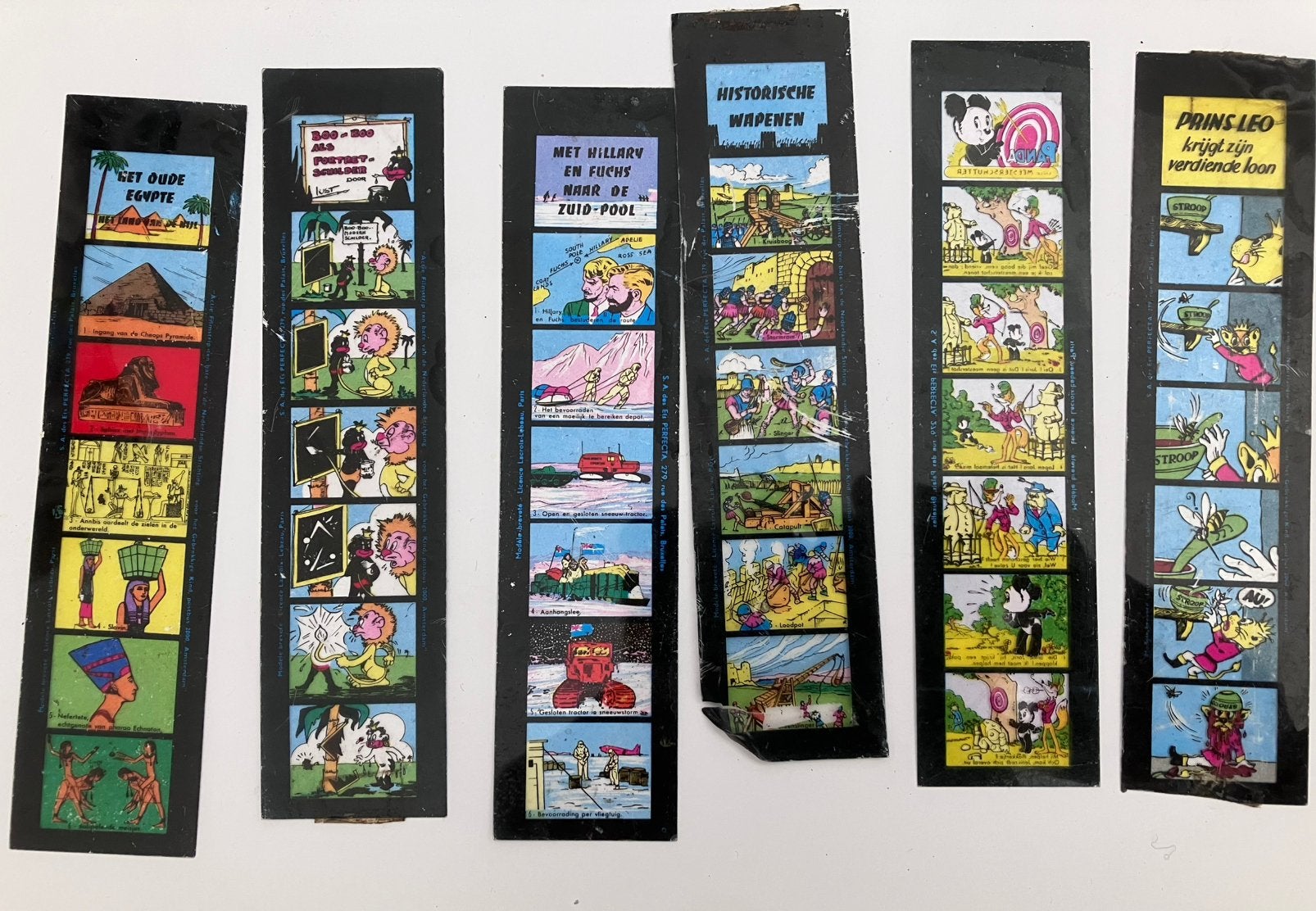 Vintage toverlantaarnplaatjes Perfecta, Ophalen of Verzenden