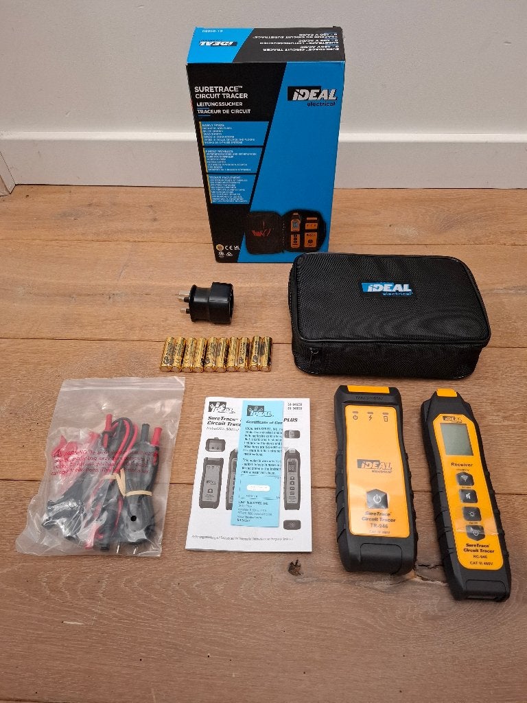 Stroomkringzoeker + Zender & Ontvanger - IDEAL Elec. - NIEUW, Verzenden, Nieuw, Elektriciteit
