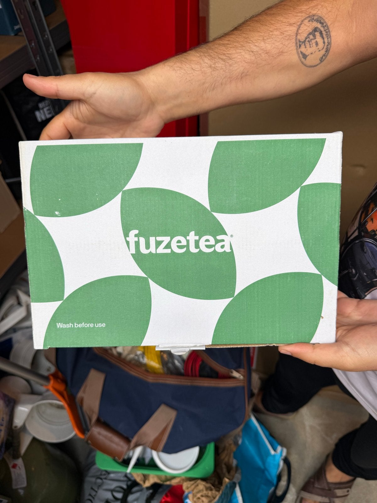 Fuze Tea Glazen Set - 6x 375ml Semi-Stapelbaar, Overige typen, Ophalen, Nieuw, Glas
