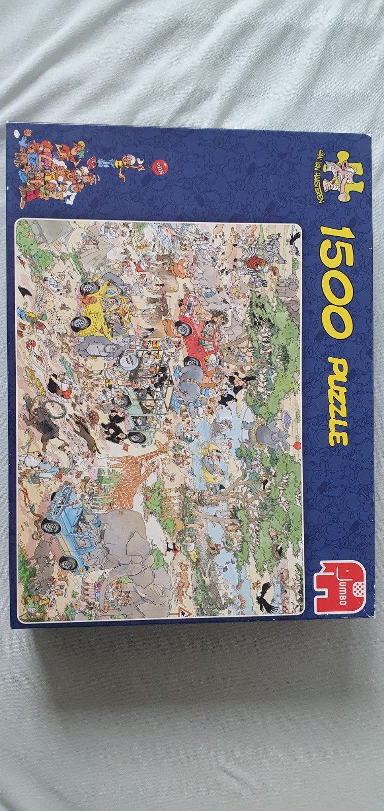 Jan van Haasteren puzzel 1500 stukjes, Ophalen, 500 t/m 1500 stukjes, Zo goed als nieuw