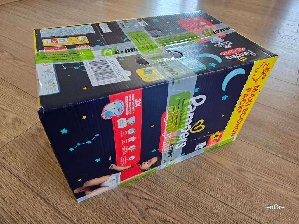 Pampers Baby Dry Night Pants Maat 4 - Maandbox (86 st), Ophalen of Verzenden, Nieuw