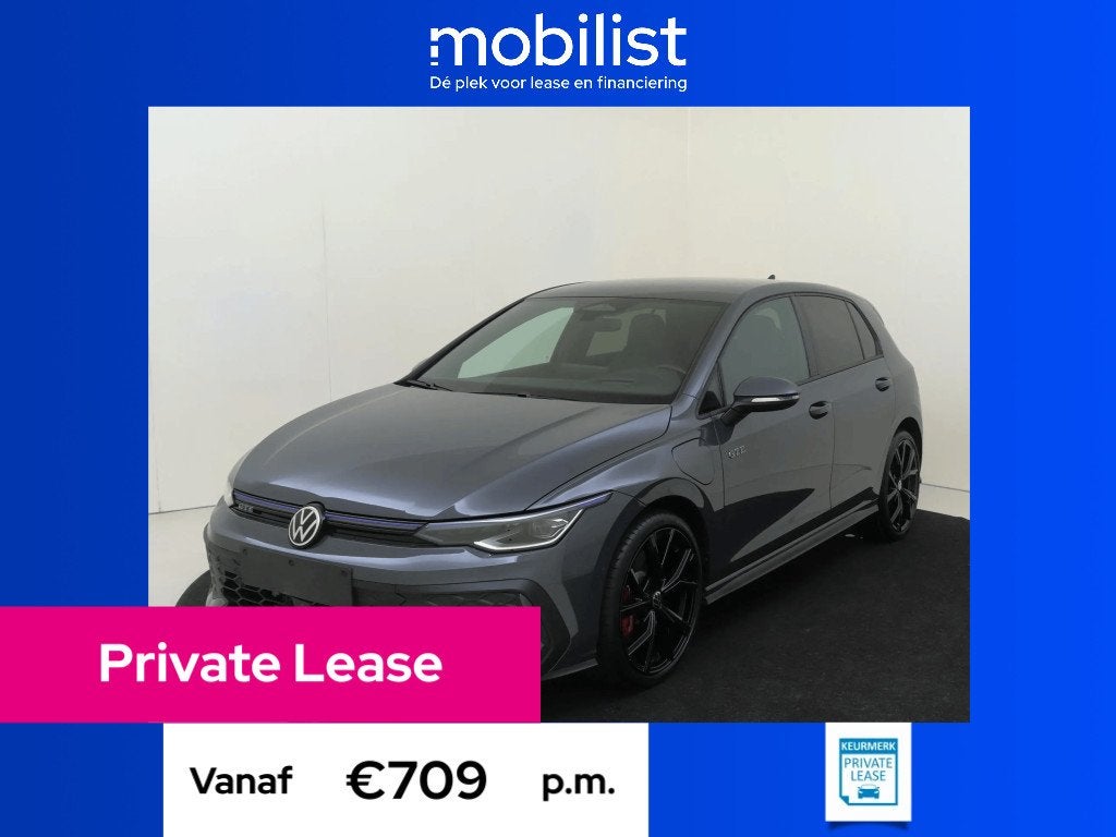 Volkswagen Golf 1.5 eHybrid GTE (bj 2026, automaat), 77 km/l, 4 cilinders, 1700 kg, Lease
