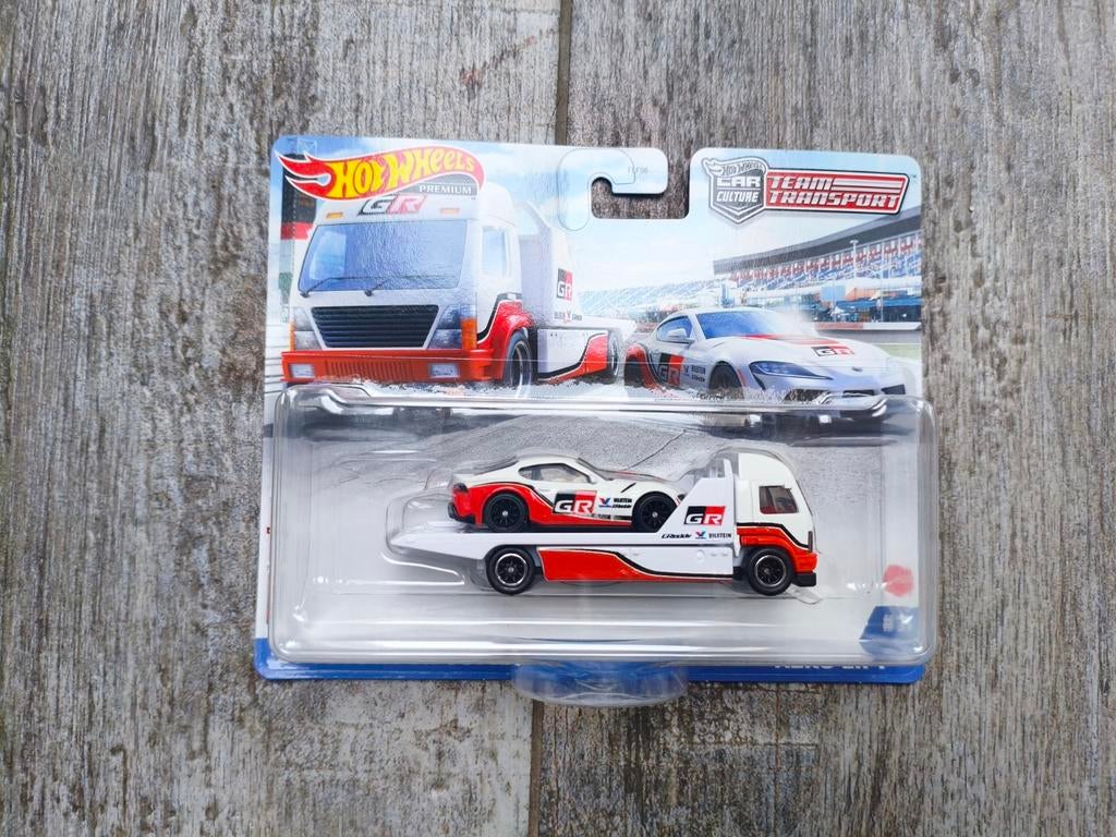 Hot Wheels Team Transport '21 Toyota GR Supra, Ophalen of Verzenden, Nieuw, Auto