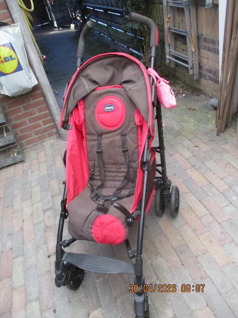 opvouwbare buggy, Kinderen en Baby's, Buggy's, Ophalen, Zo goed als nieuw, Zonnekap