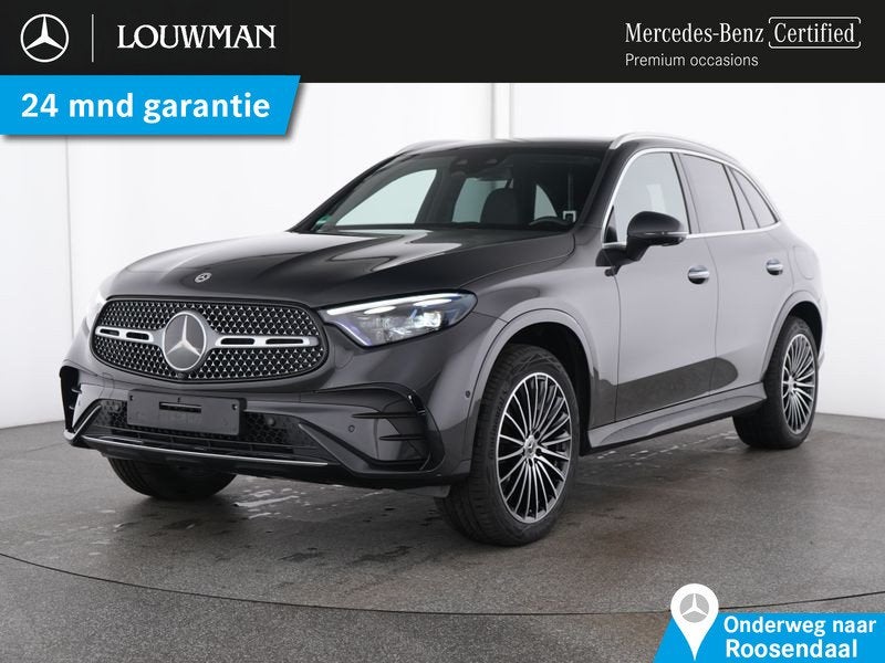 Mercedes-Benz GLC 300 e 4MATIC AMG Plug-In Hybride AMG Line, Auto's, Automaat, Zwart, Plug-in hybride, Vierwielaandrijving