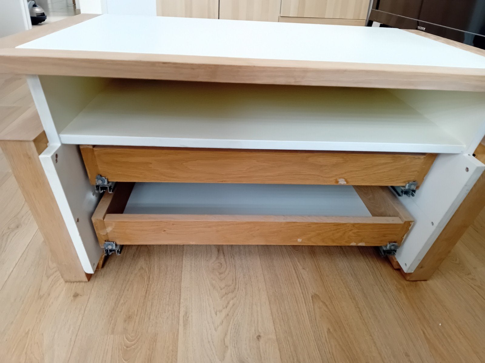 Mooi handgemaakt kastje, Gebruikt, Ophalen of Verzenden, 65 cm of meer, Minder dan 55 cm