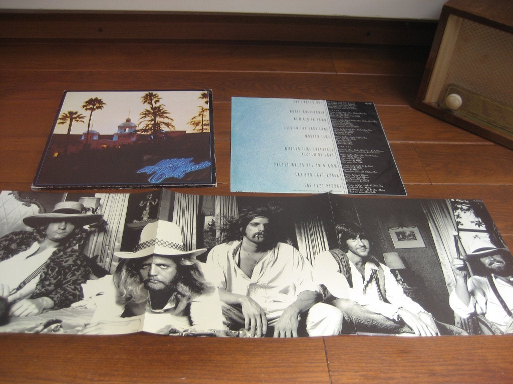 the eagles hotel california lp, Cd's en Dvd's, Ophalen of Verzenden, Gebruikt, 12 inch, Poprock