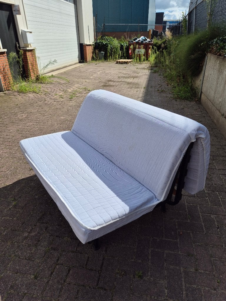 zit slaapbank, Ophalen, Gebruikt, Tweepersoons, 140 cm