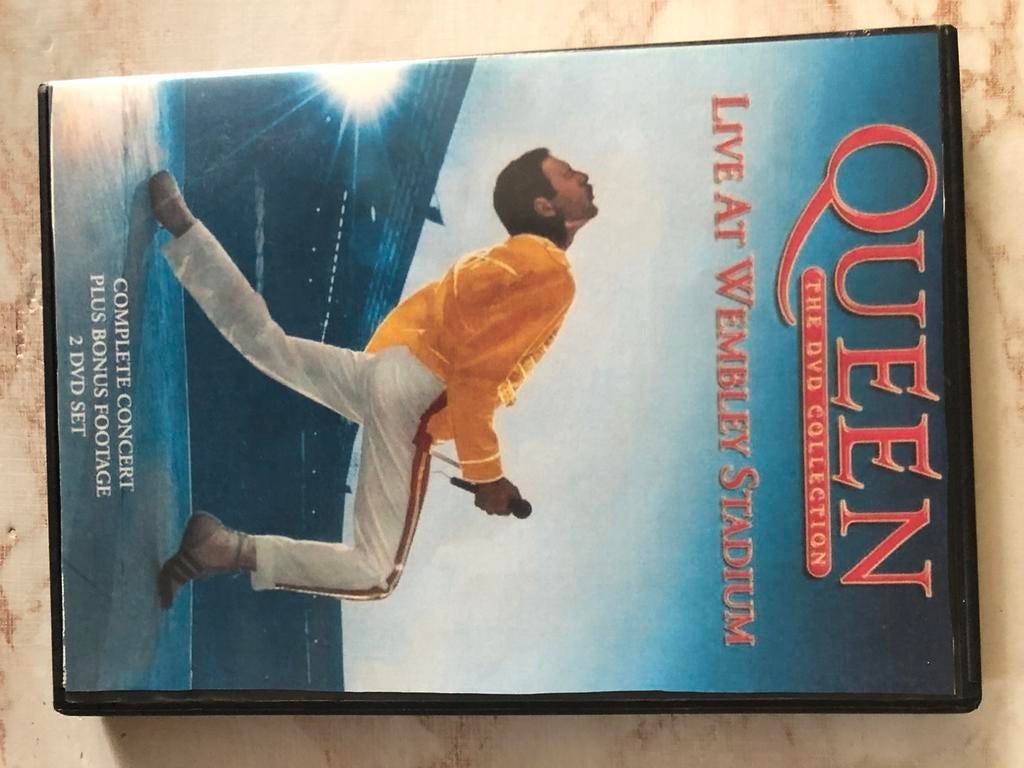 Dvd Queen Live at Wembley stadium, Ophalen of Verzenden, Zo goed als nieuw