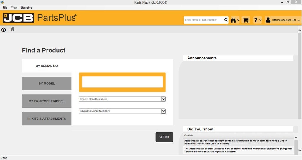 JCB Parts Plus + catalogus 2.00004 [01.2017], Verzenden