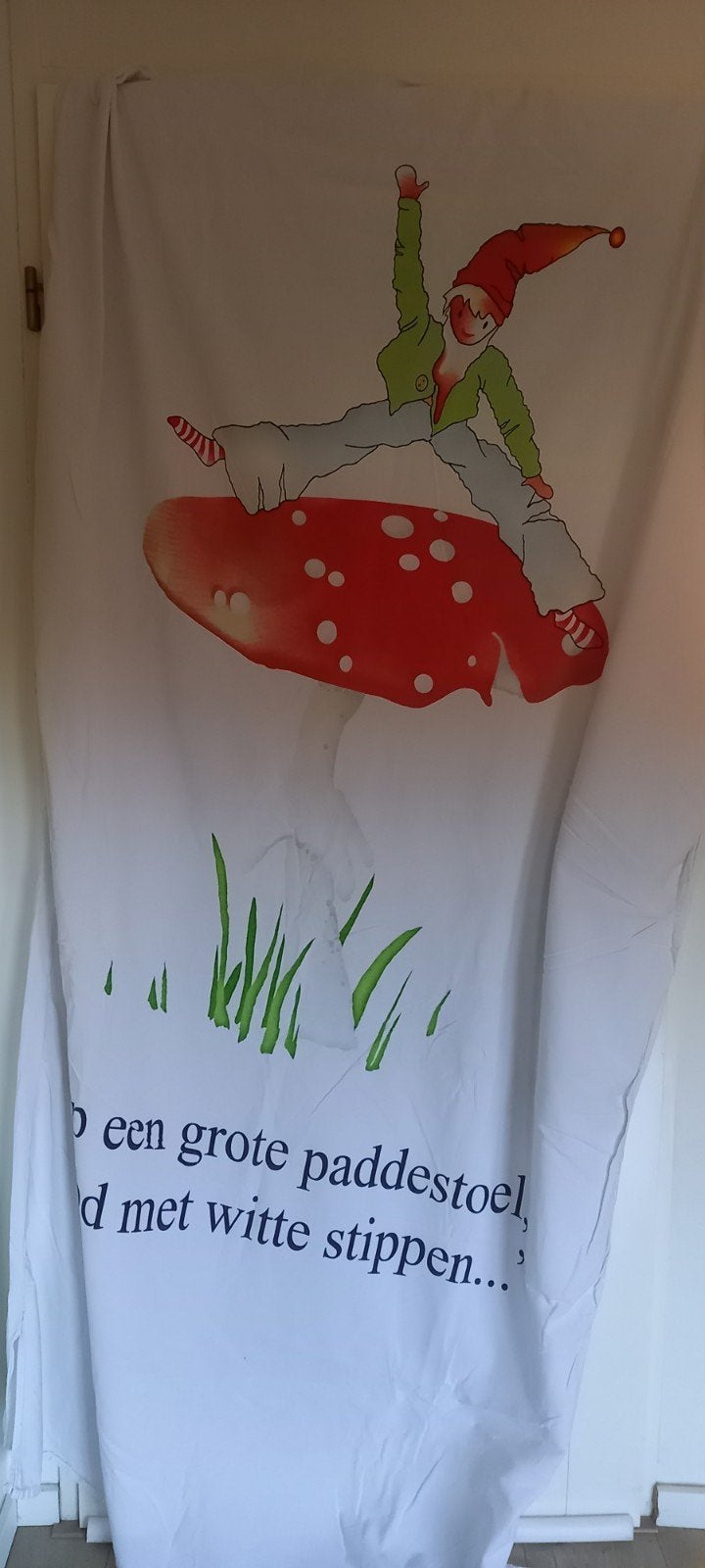 dekbedovertrek, Gebruikt, Jongetje of Meisje, Wit, Ophalen of Verzenden