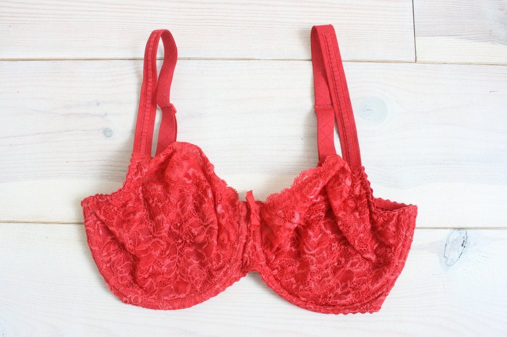 Rode BH 75F met kant van Prima Donna, Prima Donna, Verzenden, Rood, BH