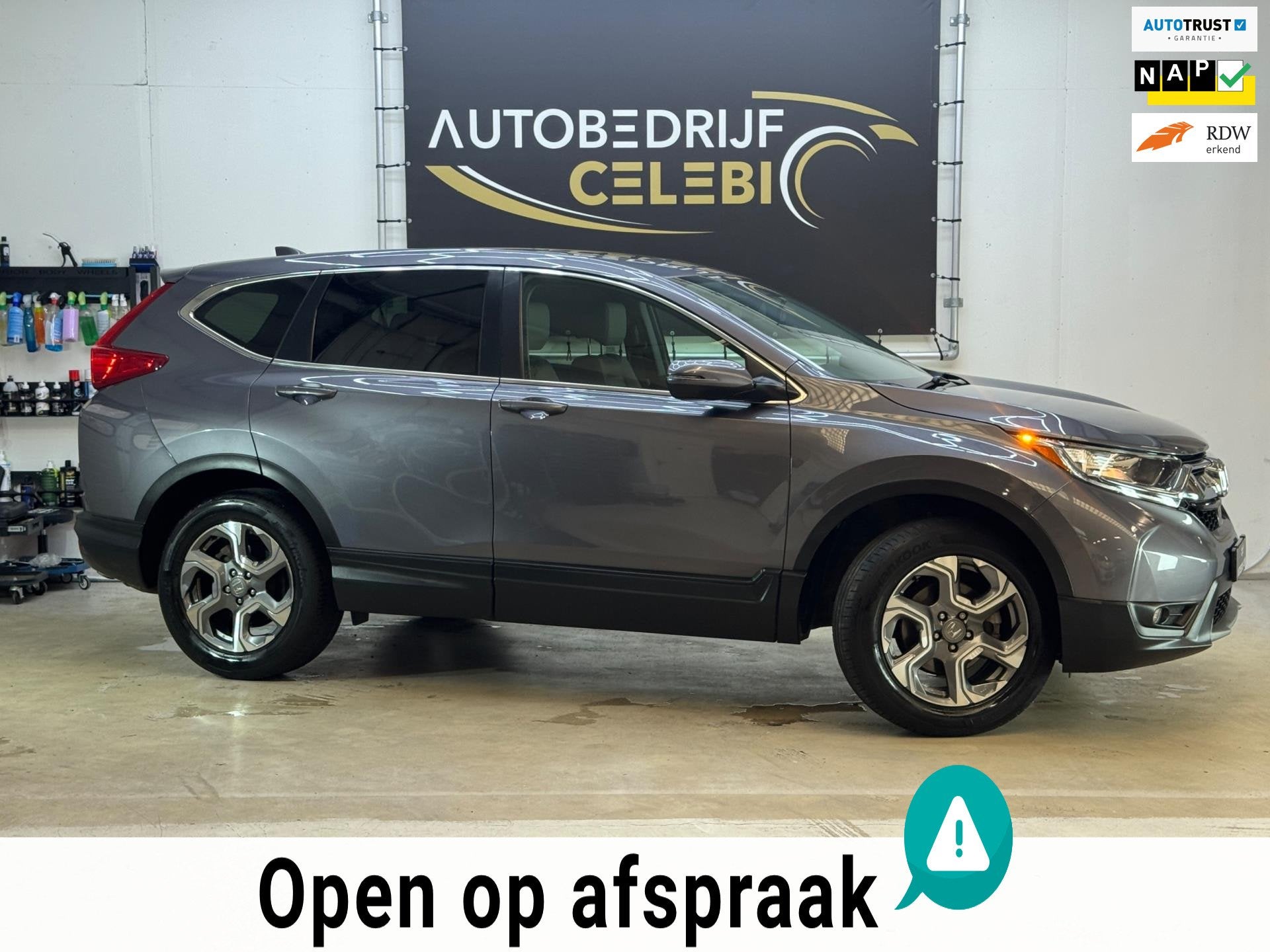 Honda HONDA CR-V CVT 2020 GRIJS FULL OPTIES, Automaat, Gebruikt, Bedrijf, 1500 cc