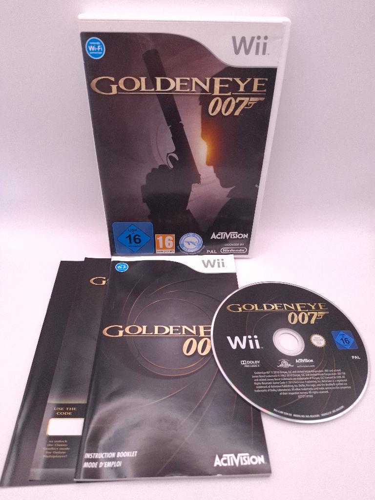 goldeneye 007 wii, Shooter, Ophalen of Verzenden, Zo goed als nieuw, 3 spelers of meer