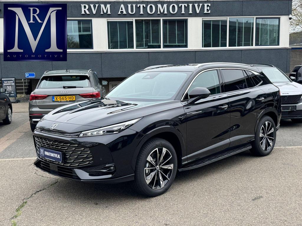 MG EHS 1.5 TGDI Luxury 13KM! NIEUWE AUTO| 360 CAMERA| ELEK., Auto's, Gebruikt, 4 cilinders, 258 pk, Zwart